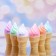 Lip balm "Ice Cream in a glass", mix