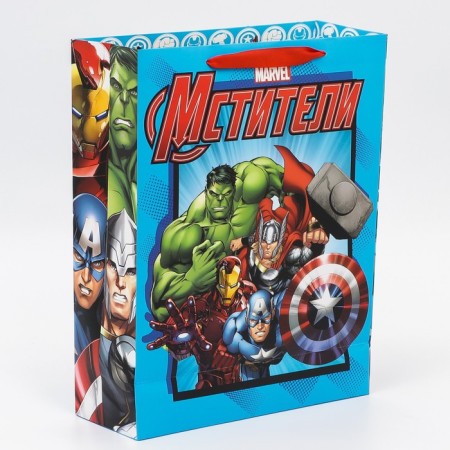 Gift package, 31x40x11.5 cm, packaging, Avengers-1