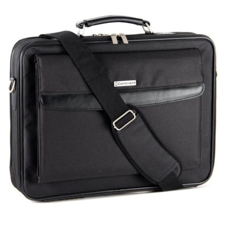 Business bag, lightning department, external pocket, black color-1