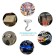 Neodymal magnet Cartage with a hook for a car, D 48 mm, clutch 37 kg