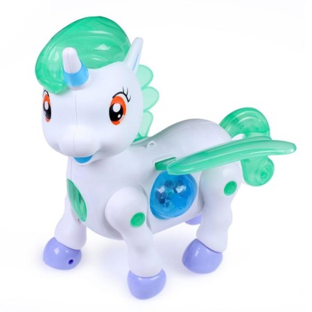 Pony "Unicorn", walks, light, sound, works from batteries, mix-4