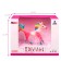 Figure "World of Fantasy: pink foal-unicoride with a rainbow mane"