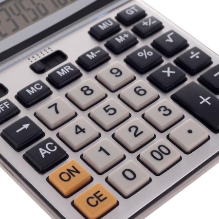 Desktop calculator, 12 - discharge, SDC - 3933-2