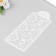Plastic stencil "Flower Damascus" 26.5x11.5 cm