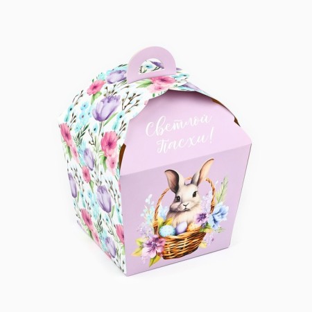 Folding box "Easter rabbit", 17 x 17 x 26 cm-1