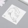 Tattoo on the body Black "Cats Mouse" 6x6 cm
