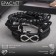 Bracelet Skin "Hope", black color, d = 7.5 cm