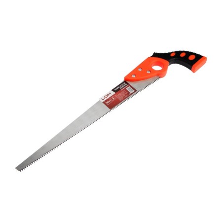 Hacksaw on wood flame, outfit, rubberized handle, heated tooth, 7-8 tpi, 350 mm-6