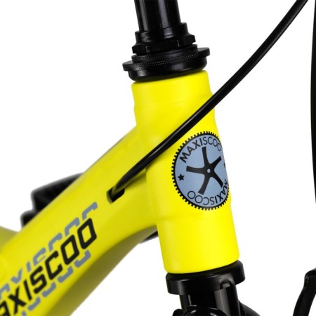 Bicycle 14 ’’ maxiscoo space standard plus, yellow matte color-4