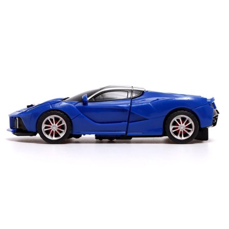 Inertial “sports car” robot, transforms in a collision, mixing color-6