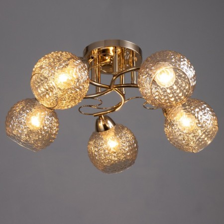 Erion chandelier 5he27 40W gold 56x56x22 cm Bayerlux-1