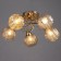 Erion chandelier 5he27 40W gold 56x56x22 cm Bayerlux