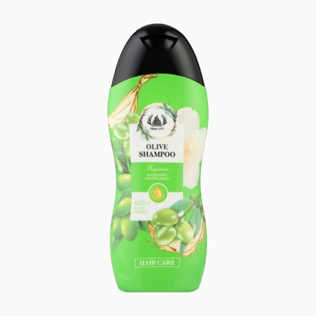Hair shampoo, nutrition and strengthening, with olive extract, 400 ml