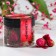 Dry flowers "rose" for cupcakes, cakes, cakes, drinks, 10 g.