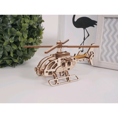 Wooden designer "Helicopter Swift"-4