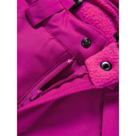 Ski costume for girls for, height 128 cm, raspberry color-13