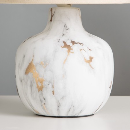 Highway lamp comfort E14 40W is white, gold 30x18x18 cm-2