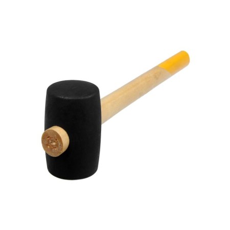 Kiyanka scrap, wooden handle, black rubber, 55 mm, 450 g-2