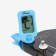 Music Life guitar tuner, clothespin, blue