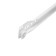 Roller guides tundra, l = 500 mm, thickness 0.8 mm, white, 2 pcs.