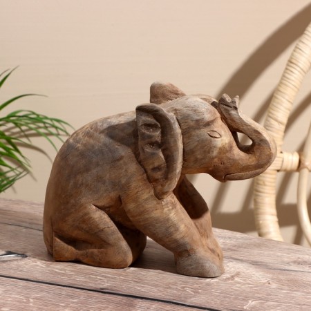 Souvenir "Elephant" manpower tree 26x8x20.5 cm