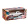 Metal machine "luxury", inertial, doors open, 1:32, silver color