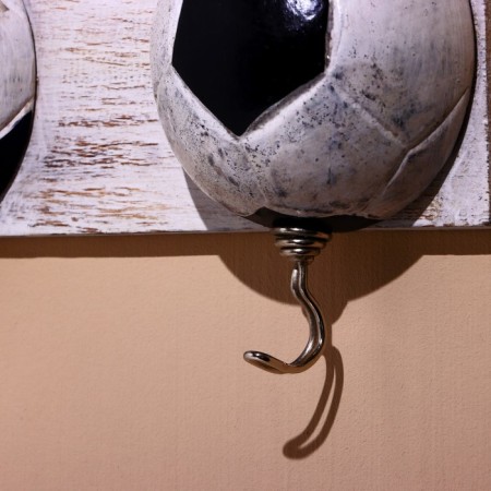 Ban "Football" wood (2 hooks) 25 cm-2
