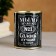 Set in a canvas "100% man" soap + washcloth