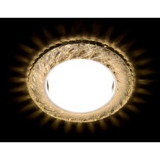 Ambrella Light Lumber built -in LED, G5.3, 3W, Chrome Color, D = 85 mm