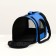 Bag - carrying for animals, 2 entrances, 40 x 25 x 28 cm, blue