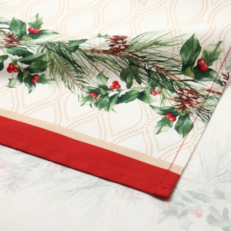 Ethel towel "Christmas Wreath" 40x73 cm, 100% cotton, sarzha 190 g/m2-4