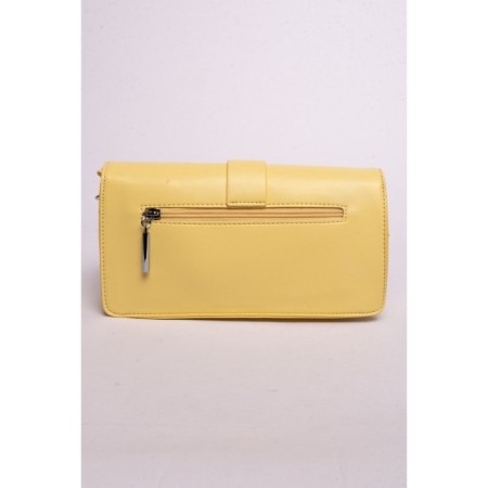 Cross-Body Bag, eco-leather, Ludor yellow, 26x7x14 cm-2