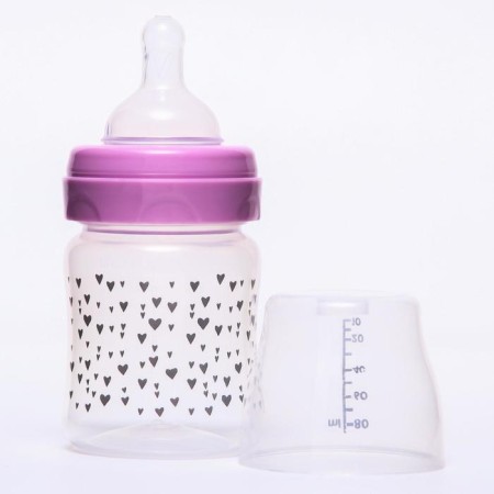 A bottle for feeding, a wide throat, from 0 months, 120 ml.