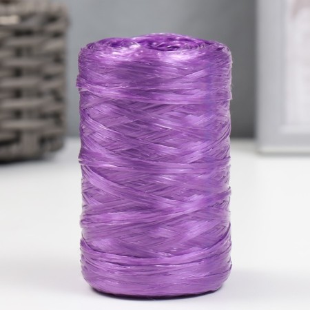Yarn "for knitting mochelles" 100% polypropylene 400m/100 ± 10 g (set 5 pcs. Color mix)-1