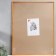 Photo frame wood 70x90 cm (1703) (plastic screen)