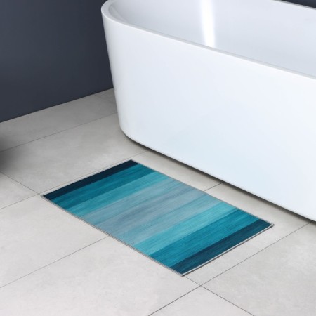 Bathroom mat “Lazurny”, 50 × 80 cm, blue color-1