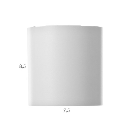 Lamp "Maniva" GU10 white 8x8x8 cm-3