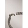 Bracelet with rhinestones "ice" luxury, ovals, white color in silver