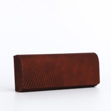 Case case on a cracker, brown color