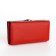 Women's wallet on magnets, red color