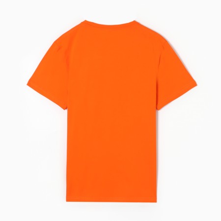 T -shirt male, orange color, size 52-8