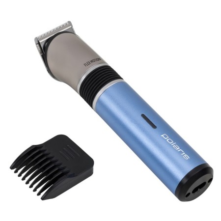Trimmer POLARIS PHC-0401RB, for beard-ass, wet shaving, nozzle, battery/220 V, blue-3