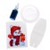 New Year's set for creativity. Growing crystals “New Year! Snowman ", Blue color