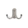 Furniture tundra hook TKD024 Light, two -rod, chrome