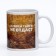 Mug with sublimation "bear" coat of arms, 320 ml