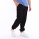 Male pants, black color, rr 54
