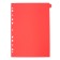 A4 sheet separator (245 x 305 mm), color, 12 sheets, "Devente. Pastel", polypropylene 140 μm, individual packaging