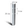 A set of beds for beds, 4 pcs., Galvanized, gray, Greengo