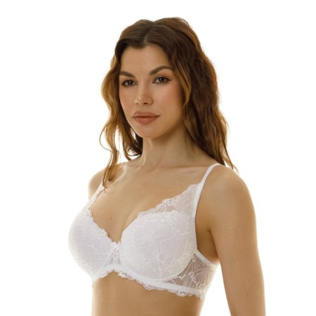 Women's brason Lengy, size 75a, white color-1