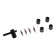Set of motorists No. 4, 4 caps, plastic, 4 short spools, key